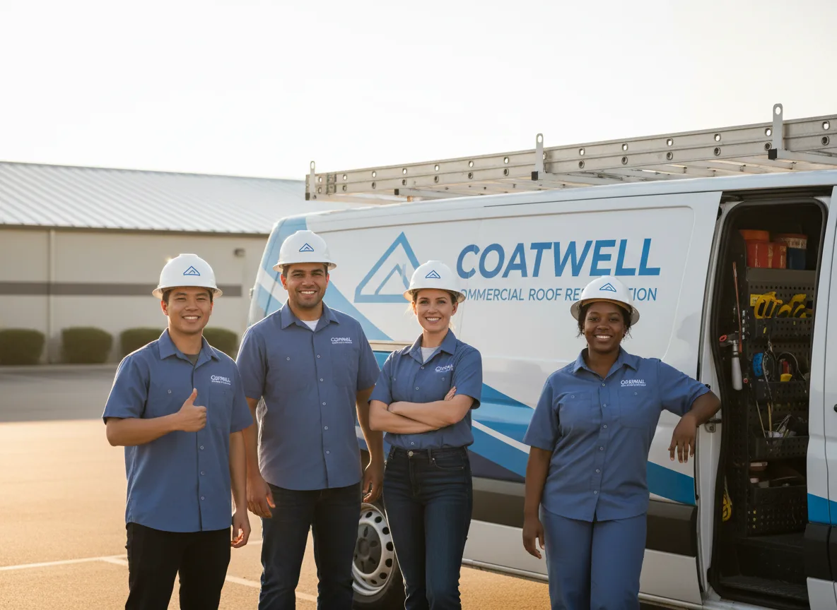 Commercial roof coating company in Only, TN